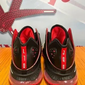 Nike | Shoes | Nike Lebron 9 Low White University Black Red  display picture 3